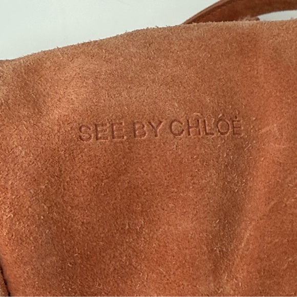 See By Chloe fringe tassels suede crossbody mini purse - Picture 6 of 6